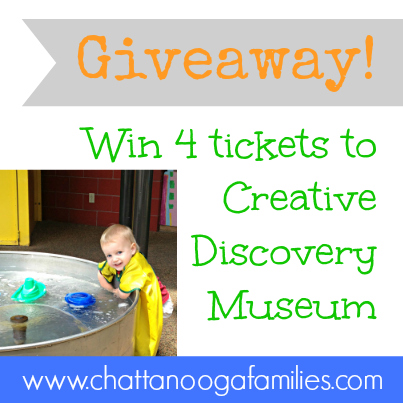 Creative Discovery Museum Giveaway