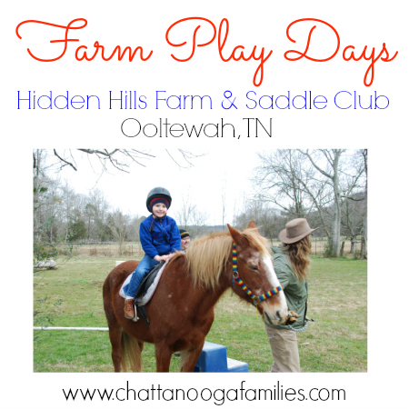 Farm Play Days at Hidden Hills Farm & Saddle Club in Ooltewah, TN